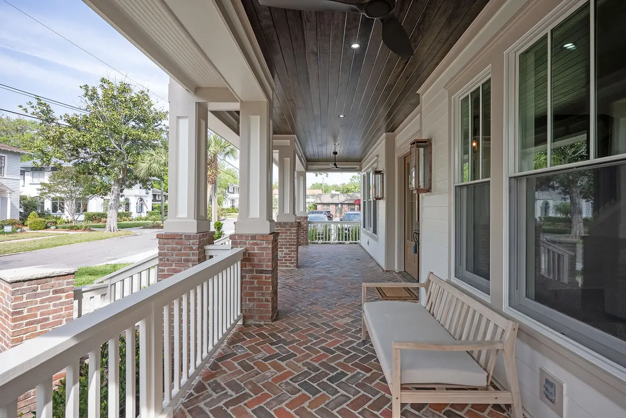 Covered porch